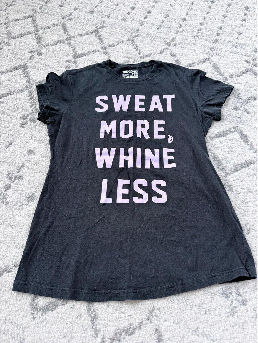 Adidas “Sweat More Whine Less” Graphic T-Shirt